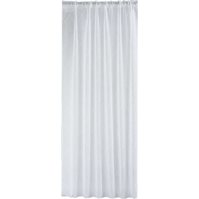  Firana z taśmą CLASSY CHIC 135x270 biały